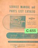 Cincinnati-Cincinnati 12\", 14\" 16\" 18\" ER Grinding, Service and Parts Manual 1946-12\"-14\"-16\"-ER-01